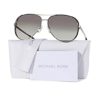 Michael Kors MK5004 CHELSEA Aviator Sunglasses For Women + BUNDLE with Designer iWear Eyewear Care Kit