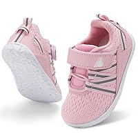 BARERUN Baby Sneakers Toddler Shoes Soft Anti-Slip Sole Newborn First Walkers Infant Toddler Breathable Athletic Running Shoes