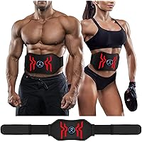 ABS Stimulator, Ab Machine, Abdominal Toning Belt Muscle Toner Fitness Training Gear Ab Trainer Equipment for Home