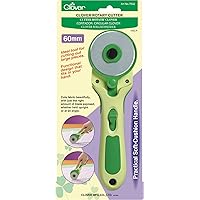 Clover 7502 60mm Rotary Cutter, 1 Count (Pack of 1)