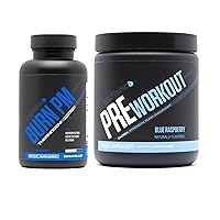 by V Shred Burn PM and Pre Workout Blue Raspberry Bundle