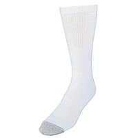Hanes Men's FreshIQ Over The Calf Tube Socks (Pack of 12)