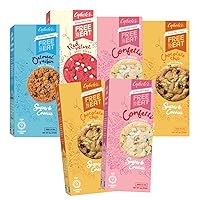 Cybele’s Free To Eat Gluten-Free & Vegan Cookies - Plant-Based, Dairy, Soy, & Nut Free - Soft-Baked School Safe Snack For Kids & Adults - Variety Pack (Pack of 6)