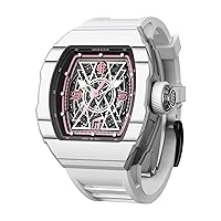 DAVIS ELVIN-Men's Mechanical Watches Wine Barrel Wristwatch Automatic Watch Daviselvinwatch Swiss Watch Movement Waterproof Genuine Wristwatches for Men-DR05-2