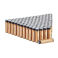 Amazon Basics AAA High-Performance Alkaline Batteries, 1000 Count (10 Packs of 100)