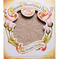 Design Tea Time Shortbread Cookie Pan, 11-3/4-Inch by 9-1/4-Inch