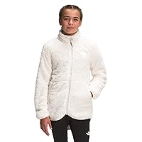 THE NORTH FACE Girls' Suave Oso Long Jacket, Gardenia White, X-Small