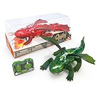 Remote Control Dragon, Rechargeable Robot Dragon Toys for Kids, Adjustable Robotic Dragon Figure STEM Toys for Boys & Girls Ages 8 & Up, Styles May Vary