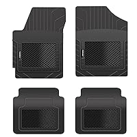 PantsSaver Custom Fit Floor Mats for Lincoln Aviator 2020-2023 All Weather Protection -4 Piece Set (Black)- High Raised Border Protection Great for Catching Spills