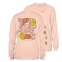 Women's Relaxed-Fit Save The Turtles Long Sleeve T-Shirt | Preppy and Stylish Women’s T-Shirt
