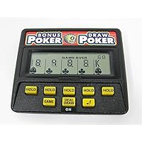 Radica Bonus Poker & Draw Poker Electronic Handheld Game