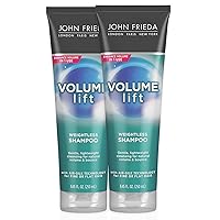 John Frieda Volume Lift Shampoo for Natural Fullness, Safe for Color-Treated Hair, Volumizing Shampoo for Fine or Flat Hair, 8.45 oz (Pack of 2)