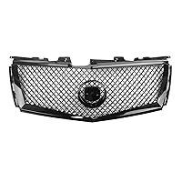 Front Bumper Grille Mesh Grill For Cadillac CTS 2008-2013 Black Honeycomb Look