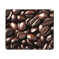 (Funny Roasted Coffee Bean) Mouse Pad, Mousepad Waterproof Anti-Slip Rubber Base Office Decor Mousepad for Women Men, Laptop, Computers, 12 X10 Inch