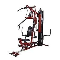 Body-Solid (G6BR) Multi-Station 210lb Weights Stack Bi-Angular Gym Machine, Arm & Leg Strength Training Equipment, Functional Exercise Workout Station for Weight lifting and Bodybuilding