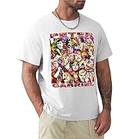 T-Shirt Men's Short Sleeve Cotton Casual Round Neck Shirt