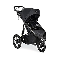 Wayfinder Jogging Stroller with Independent Dual Suspension, Air-Filled Tires, and 75-Pound Weight Capacity, Nightfall