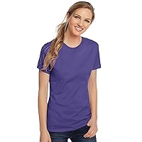 Hanes Women's Nano-T T-Shirt Purple