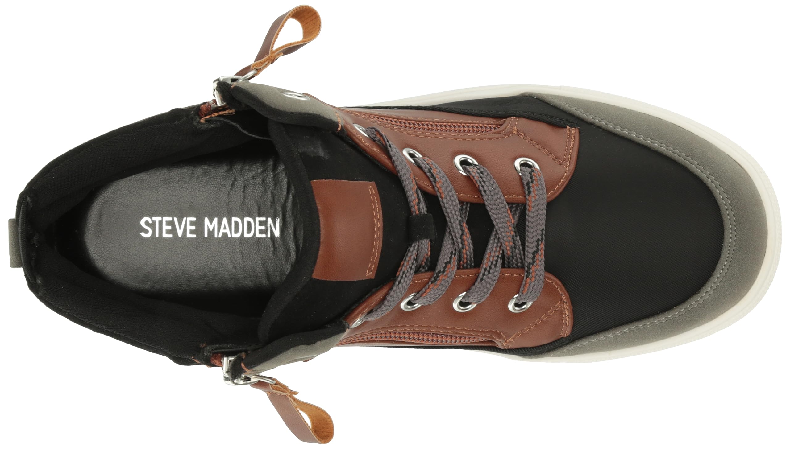 Steve Madden Unisex-Child Adaptive Calvin Sneaker