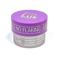 Edge Lux Edge Control Wax 48 Hour Maximum Hold No Flaking Natural Ingredients Scented Conditioning Styling Hair Gel Tamer (3.53 Ounce (Pack of 1), Peach)