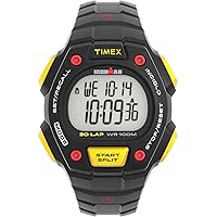 Timex Men's Ironman Classic 30 41mm Watch - Black Strap Digital Dial Black Case