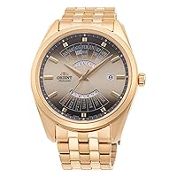 Orient Analogue Wristwatch mid-34065, Gold, Bracelet