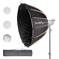 SMALLRIG Parabolic Softbox Quick Release, Parabolic Softbox, Compatible with SmallRig RC 120D/RC 120B/RC 220D/RC220B and Other Bowens Mount Light (33.5inch/85cm)