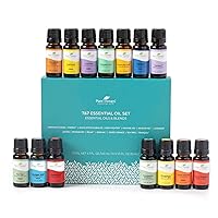 Plant Therapy 7 & 7 Essential Oils Set 7 Single Oils: Lavender, Peppermint & More, 7 Synergy Blends 100% Pure, Undiluted, Natural Aromatherapy, Therapeutic Grade 10 mL (1/3 oz)