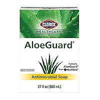Healthcare AloeGuard Antimicrobial Soap, 27 Fl Oz Antimicrobial Hand Soap Pouch in Box | Antimicrobial Hand Soap Washes Germs on Skin | AloeGuard Hand Soap
