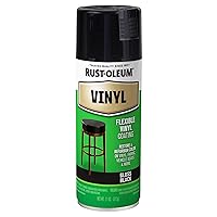 Rust-Oleum 1909830 Vinyl Spray, 11 oz, Black