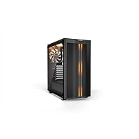 be quiet! Pure Base 500DX ATX Mid Tower PC case | ARGB | 3 Pre-Installed Pure Wings 2 Fans | Tempered Glass Window | Black | BGW37