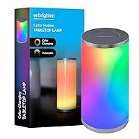 Color-Fusion LED Lamp, Modern Night Light, Touch Sensor, Dimmable Whites & Vibrant RBG Colors, Dorm Essentials, Ideal for Gaming, Office, Living Room, Kids Bedroom, Reading Light, 58148