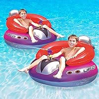 Swimline UFO Squirter Swimming Pool Floating Game, 2-Pack