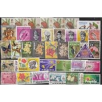 Malaysia 100 Various Stamps with Staatenbund (Stamps for Collectors)