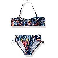Seafolly Girls' Mini Tube Bikini Swimsuit