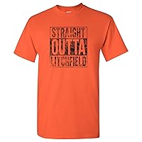 Straight Outta Litchfield - Funny Jail Penitentiary TV T Shirt