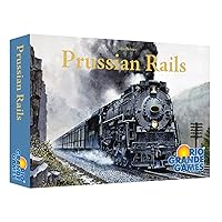 Rio Grande Games: Prussian Rails - Build Railroads Across All of Germany, Train Board Game, Ages 14+, 3-5 Players, 90-120 Min