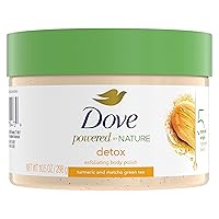 Powered By Nature Exfoliating Body Polish Detox With 5 Natural Origin Ingredient Blend For Skin Care 10.5 oz
