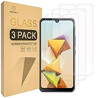 Mr.Shield [3-Pack] Screen Protector For ZTE Blade A33s [Tempered Glass] [Japan Glass with 9H Hardness] Screen Protector