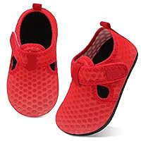 LeIsfIt Toddler Water Shoes Girls Boys Swim Beach Shoes Barefoot Aqua Socks Kids Non-Slip Water Socks
