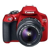 Canon EOS Rebel T6 Digital SLR Camera Kit with EF-S 18-55mm f/3.5-5.6 is II Lens (Limited Edition Red) (Renewed)