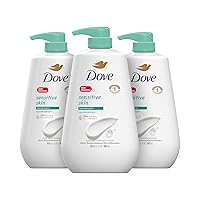 Sensitive Skin Body Wash, Hypoallergenic and Paraben-Free, 30.6 fl oz (Pack of 3)