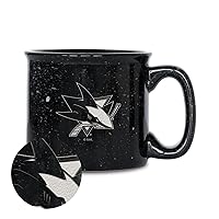 NHL Hockey Speckle 15oz Laser Engraved Campfire Coffee, Tea, Hot/Cold Mug - Great Gift Item