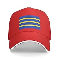 Geldrop vlag Sandwich Hat Adjustable Baseball Cap Black