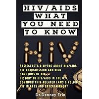 HIV/AIDS: WHAT YOU NEED TO KNOW: LEARN ABOUT HIV/AIDS, Basics Facts & Myths About HIV/AIDS HIV Transmission and Risk Symptoms of HIV History of HIV/AIDS in the U.S. HIV/AIDS in the LGBTQ+ Comm