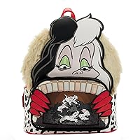 Loungefly Disney 101 Dalmatians Villains Scene Cruella Mini Backpack