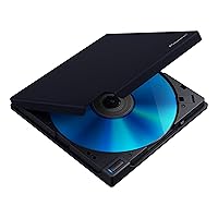 BDR-XD08UMB-S Pinnacle of The XD08 Series with a Matte-Black Body USB 3.2 Gen1 (USB Type-C) / 2.0 Slim Portable BD/DVD/CD Writer Features The Latest high-Grade Rubber Coating