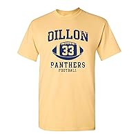 Dillon Football Retro Adult DT T-Shirt Tee