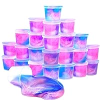 Unicorn Slime Kit for Girls 4-12,Supplies Makes Butter Slime,Candy Confetti  Slime,Glimmer Crunchy Slime,Foam Crunchy Slime,Jelly Cubes Slime Party  Favors for Kids