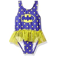 Warner Bros. Girls' Batgirl Tutu Swimsuit